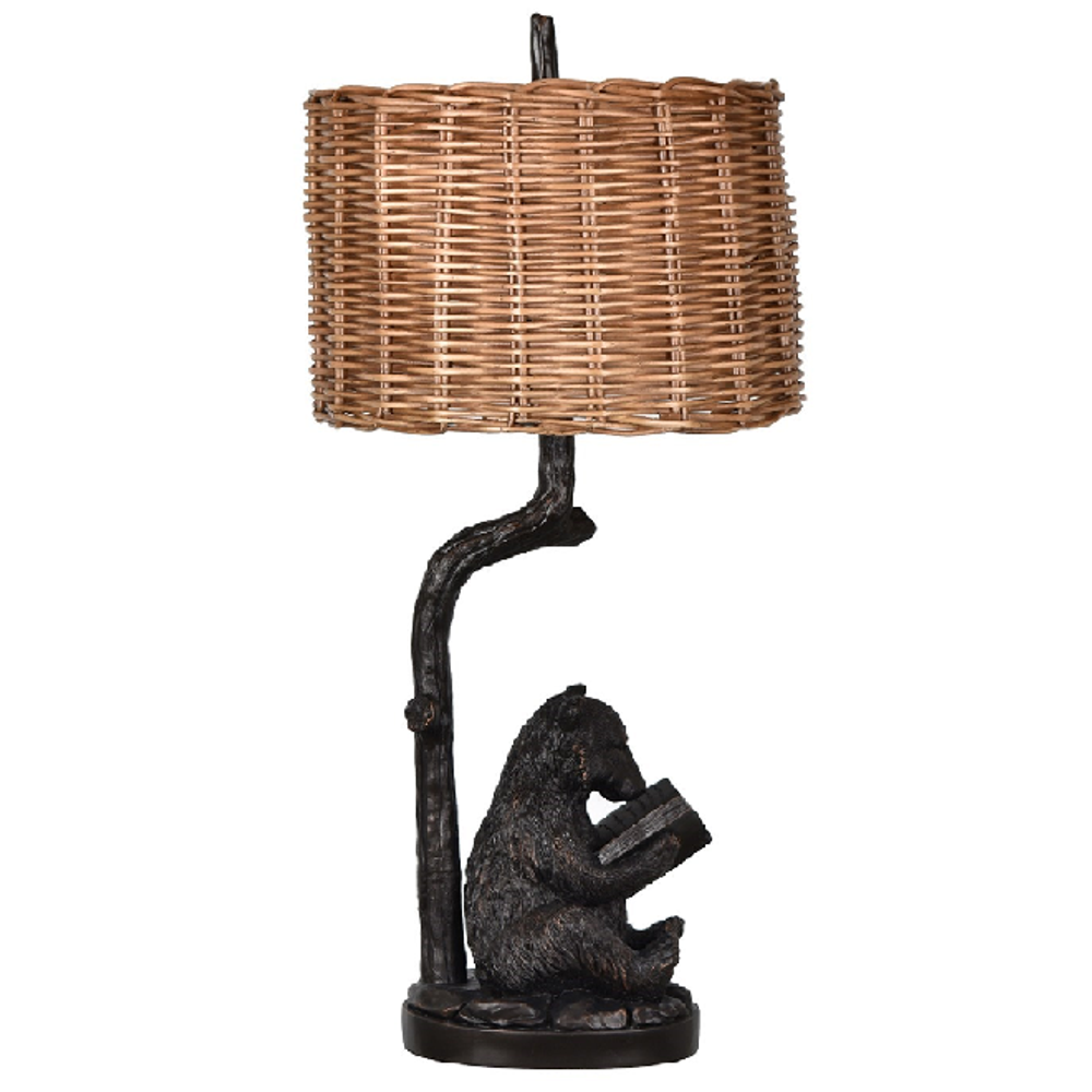 Bear Knowledge Table Lamp | Crestview Collection | CVCCVAVP674