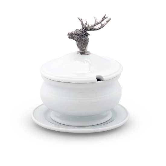 Vagabond House Elk Covered Bowl