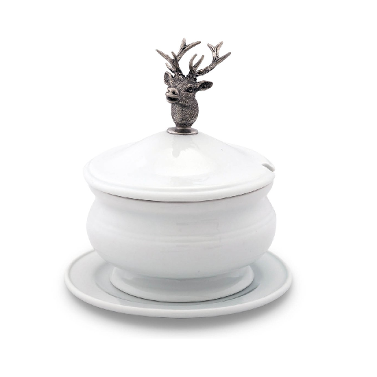 Vagabond House Elk Covered Bowl - Thumbnail 3