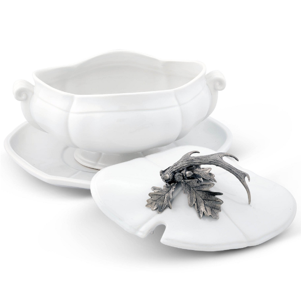 Fallen Antler Soup Tureen | Vagabond House | VHCB321FA -2