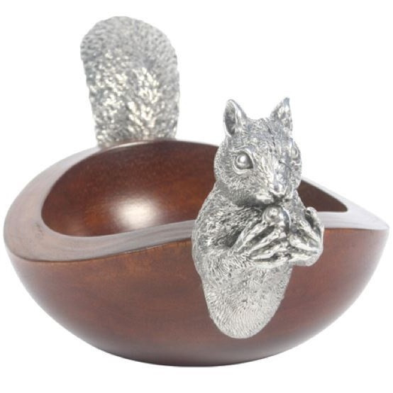 Squirrel Nut Bowl | Pewter | Vagabond House