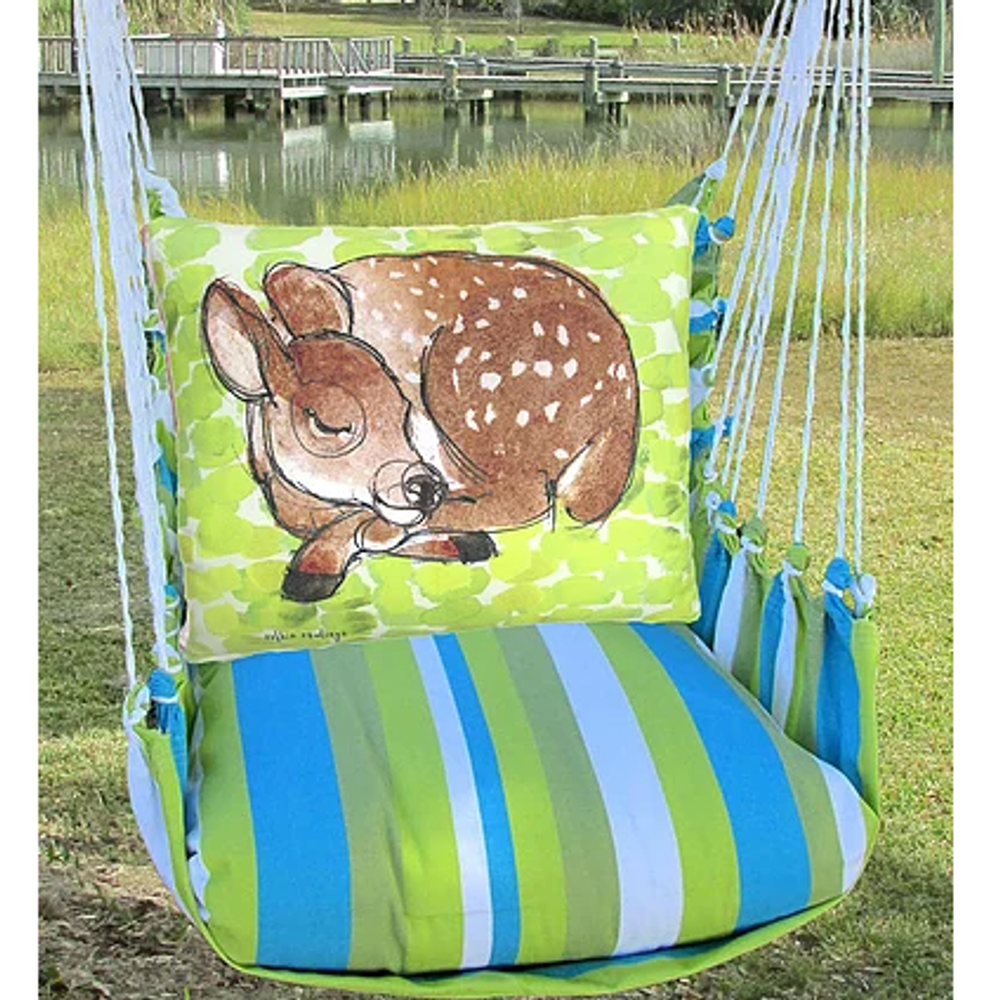 Sleeping Deer Hammock Chair Swing | Magnolia Casual | BBRR906-SP