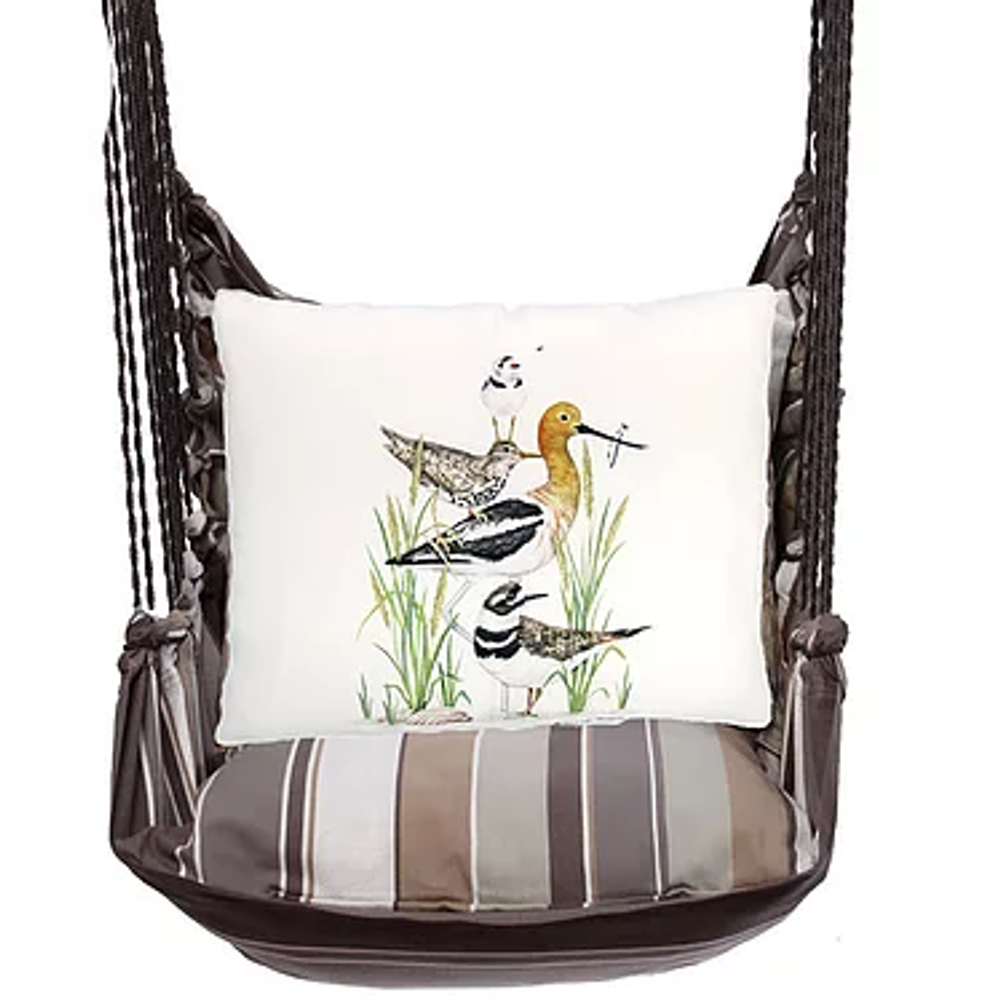 Shorebirds Hammock Chair Swing "Slate Gray" | Magnolia Casual | SGMLT901-SP