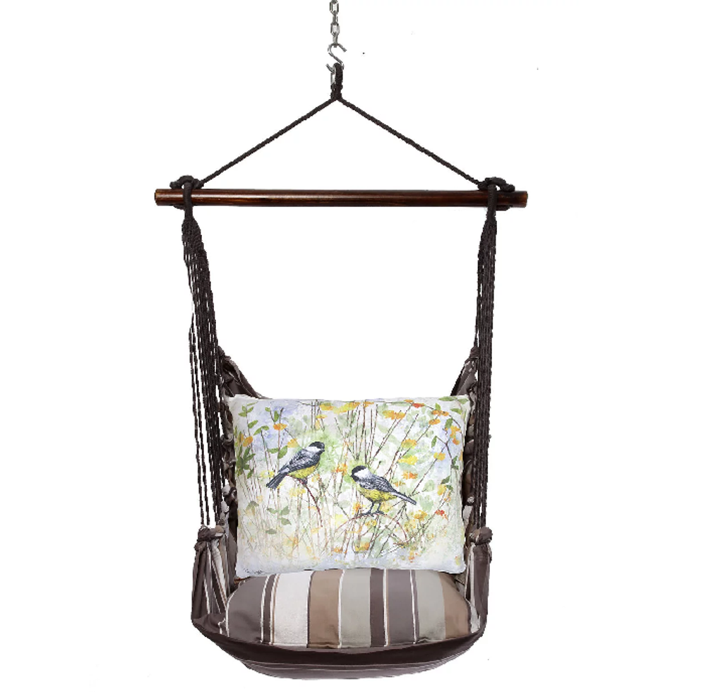 Chickadee Hammock Chair Swing "Slate Gray" | Magnolia Casual | SGTC801-SP