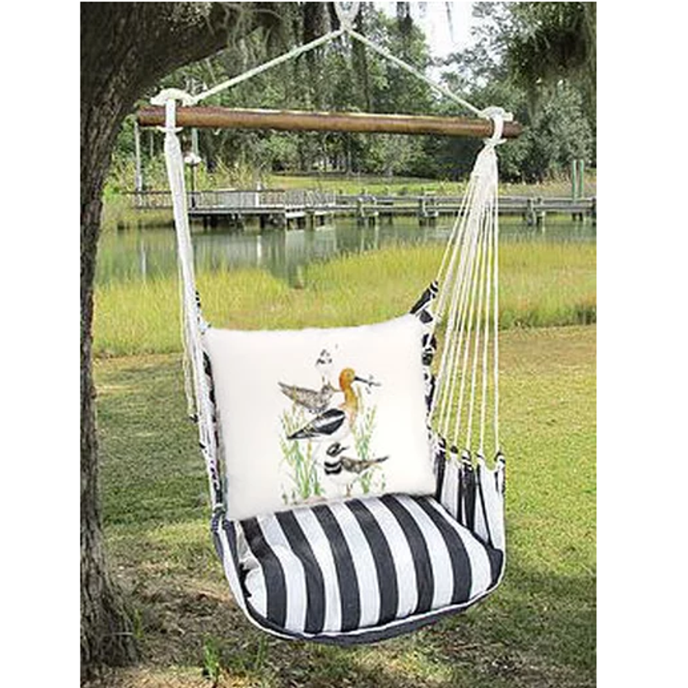 Shorebirds Hammock Chair Swing "True Black" | Magnolia Casual | TBMLT901-SP