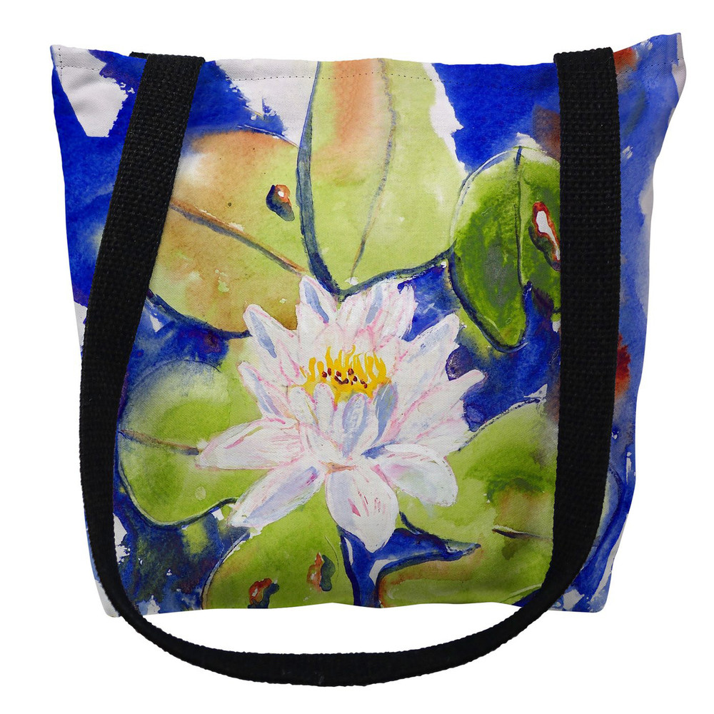 Lily Pad Flower Tote Bag | Betsy Drake | TY171M