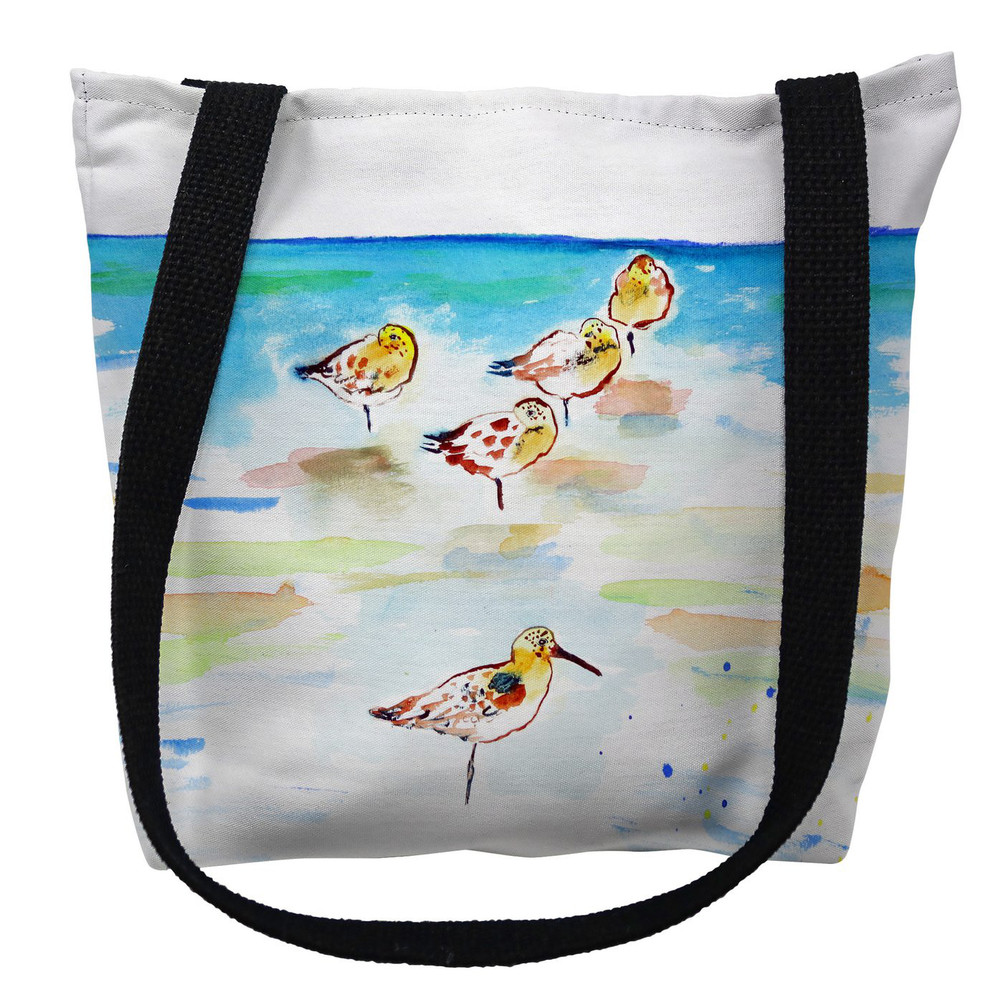 Five Sanderlings Tote Bag | Betsy Drake | TY1090M