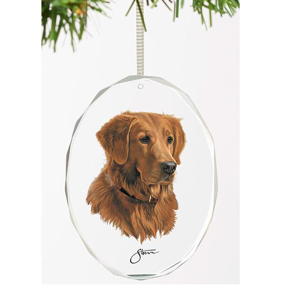 Golden Retriever Crystal Ornament | Loyal Companion | Wild Wings