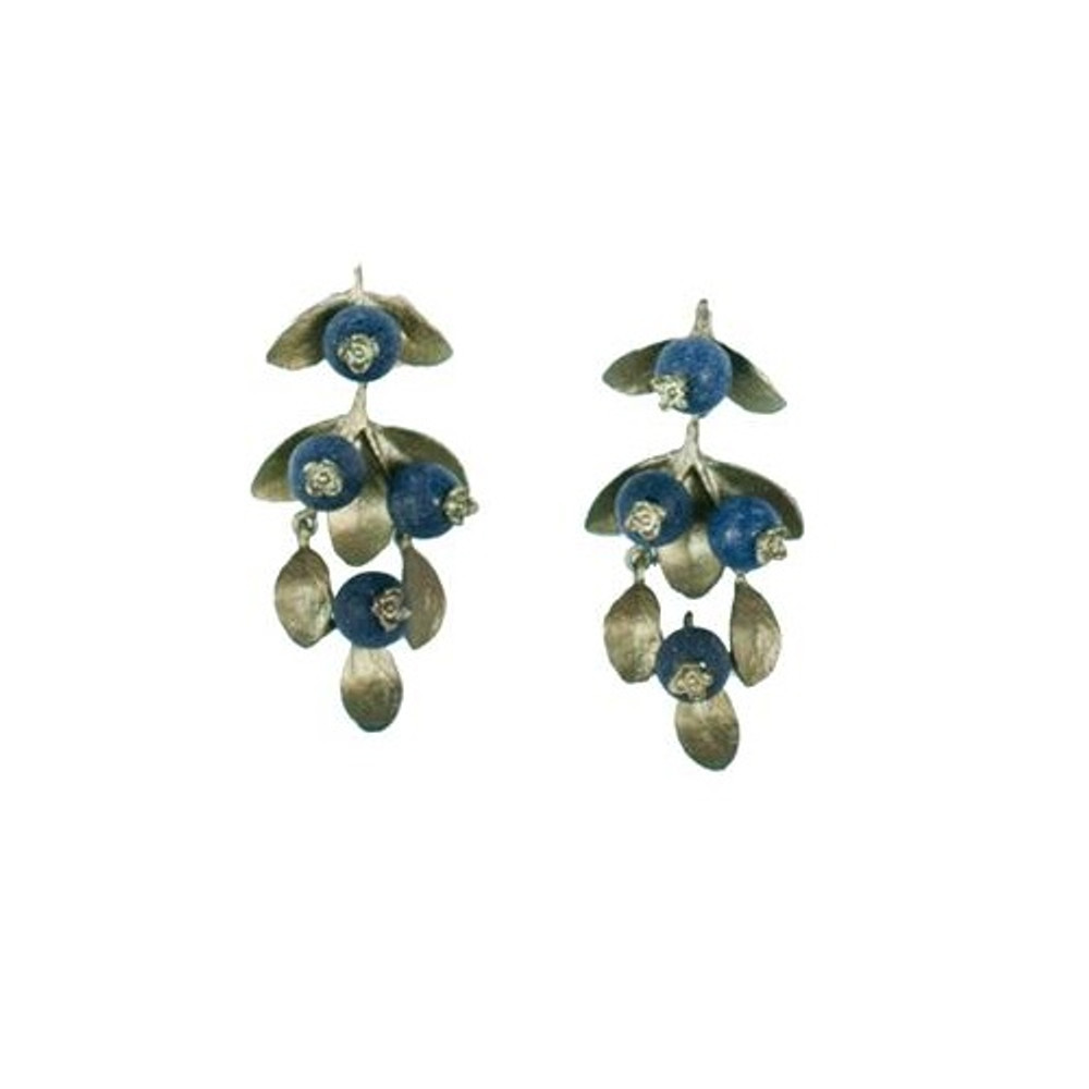 Blueberry Drop Earrings | Michael Michaud Jewelry | SS4383BZBC