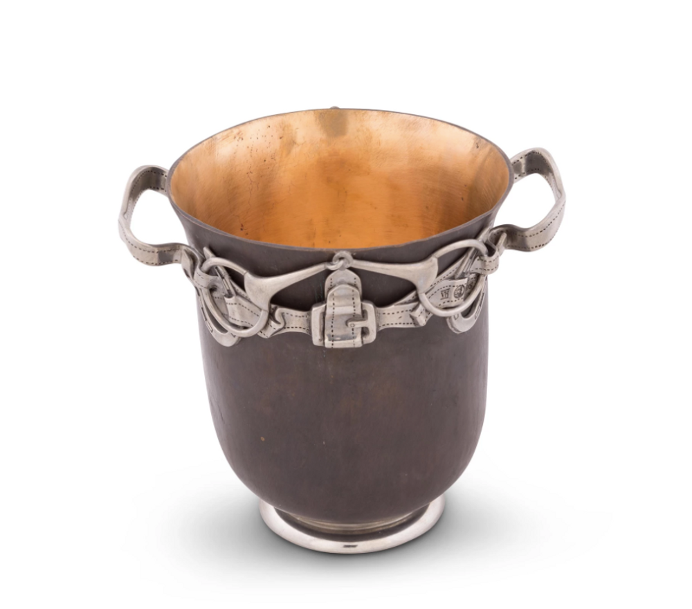 Equestrian Bronze Ice Bucket | Vagabond House | H503EQ