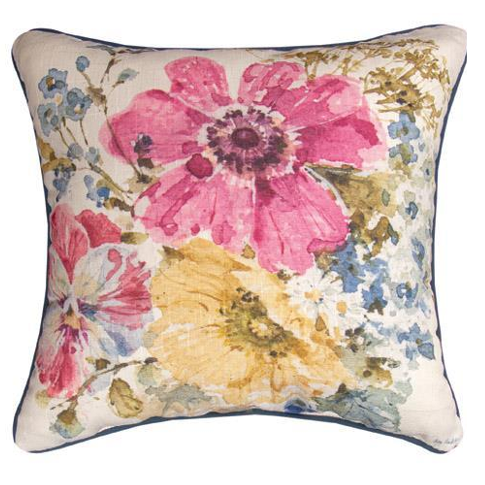 Summer Garden Throw Pillow | SLSMGD