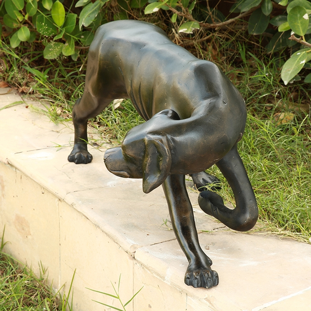 Dog Sculpture "Pensive Pooch" | SPI Home