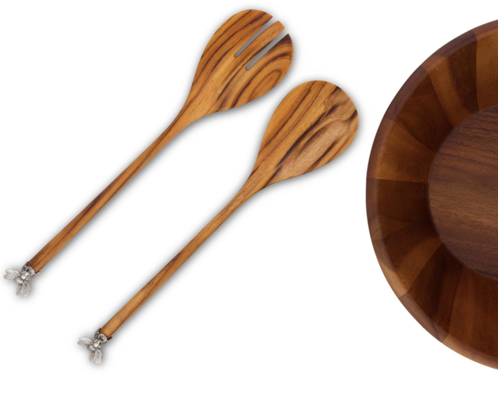 Bee Hive Salad Bowl Serving Set | Vagabond House | N220NL