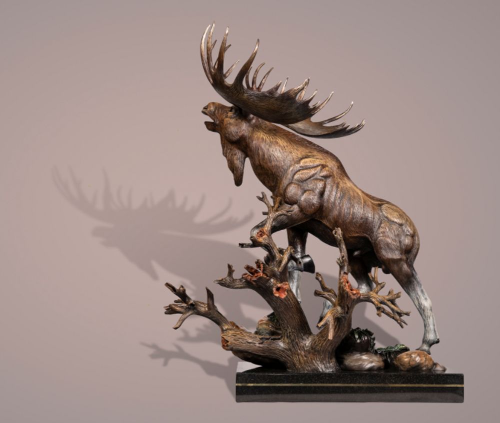 The Moose Limited Edition Bronze Sculpture | Barry Stein | THEMOOSE