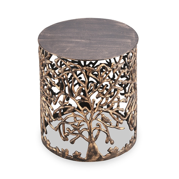 SPI Home Tree Lattice Garden Stool - Thumbnail 2