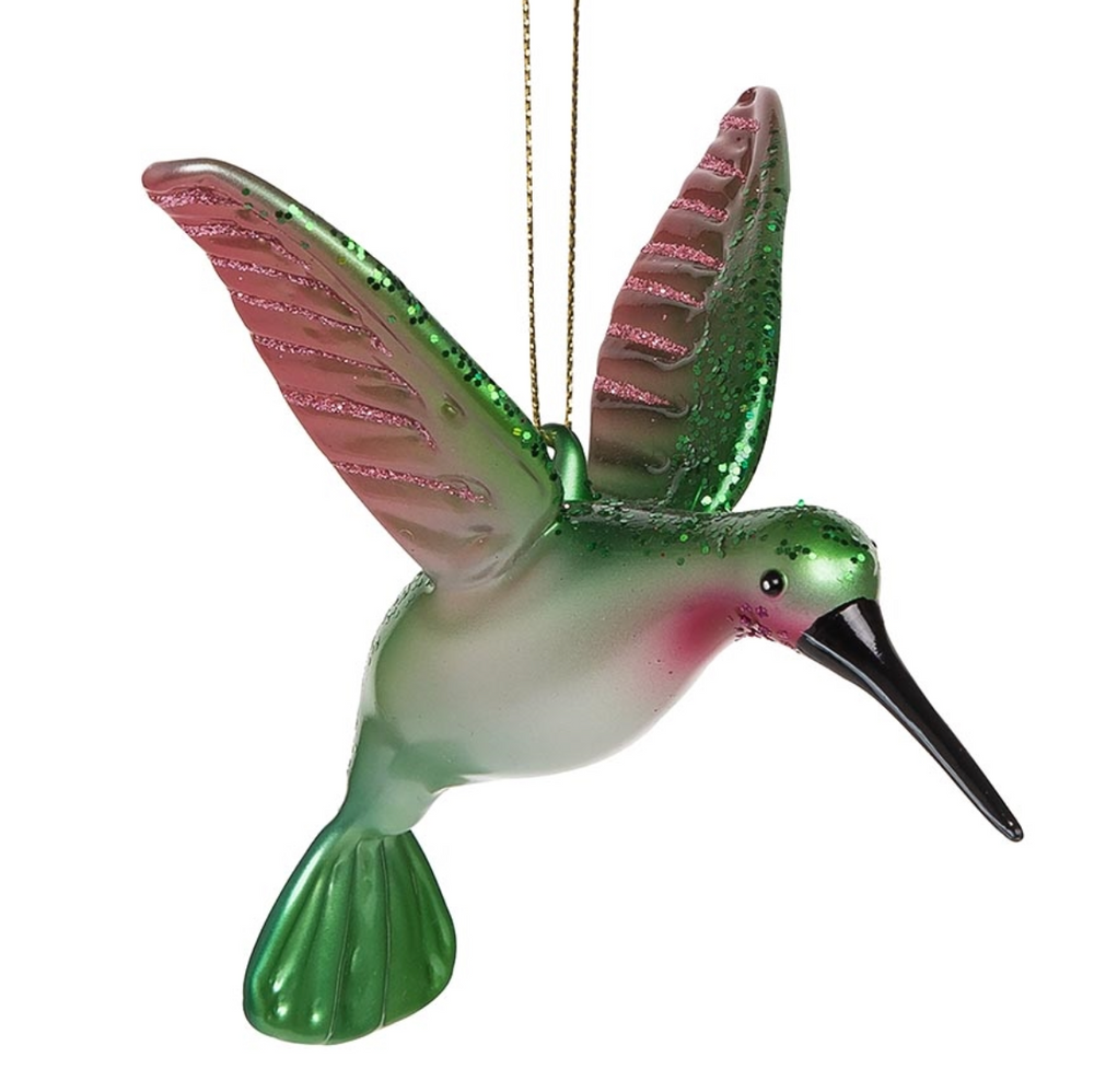 Hummingbird Glitter Ornament | ORN74820