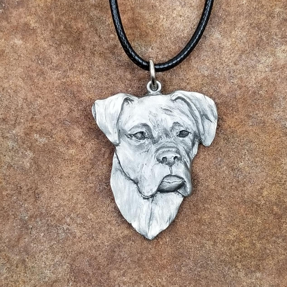 Boxer Pendant Necklace | Andy Schumann | SCHBOXPEND