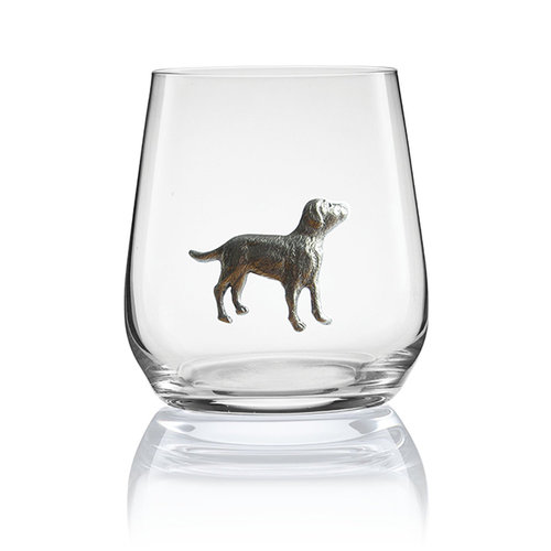 Menagerie Labrador Stemless Wine/Cognac Glass