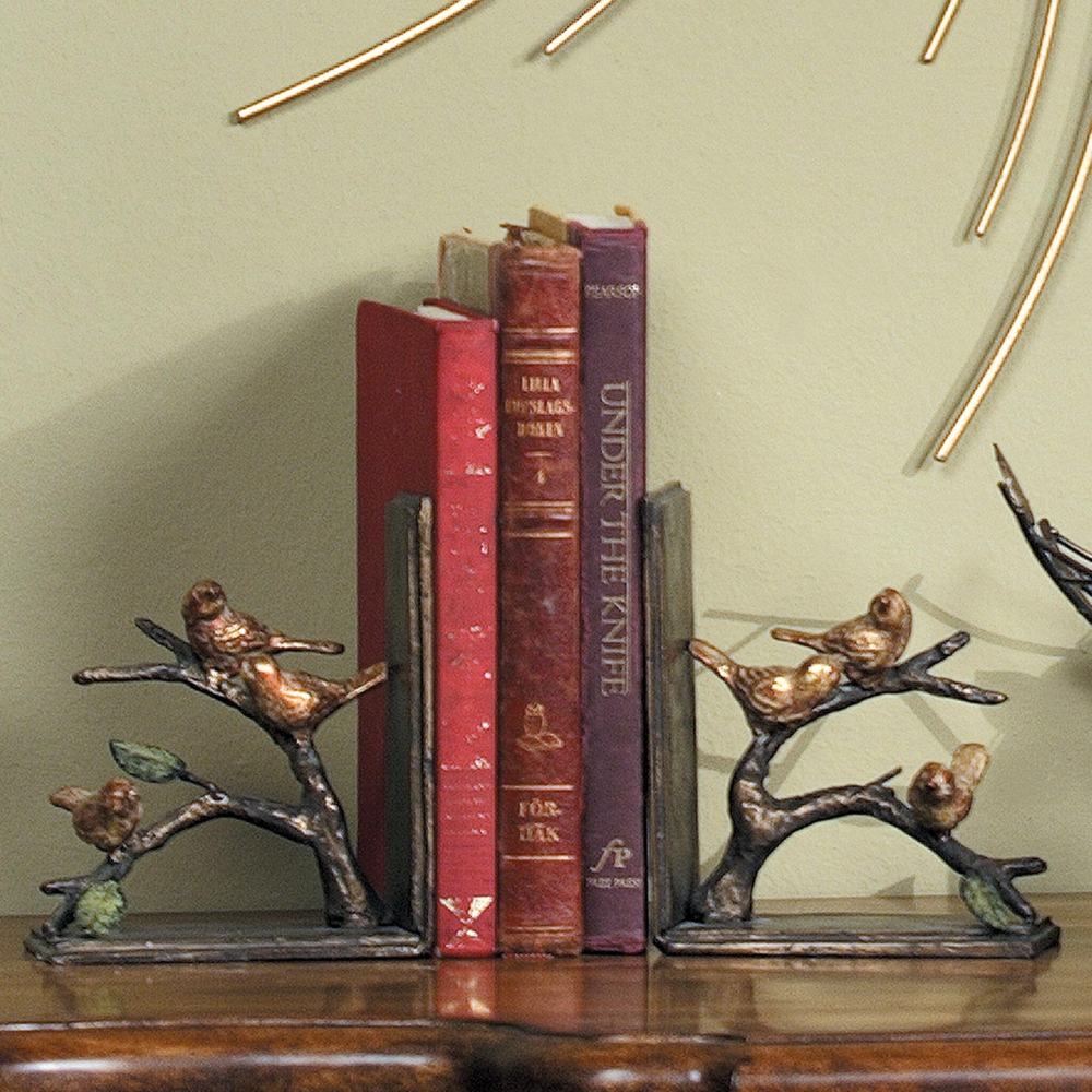 Sparrow Bookends | 50376 | SPI Home