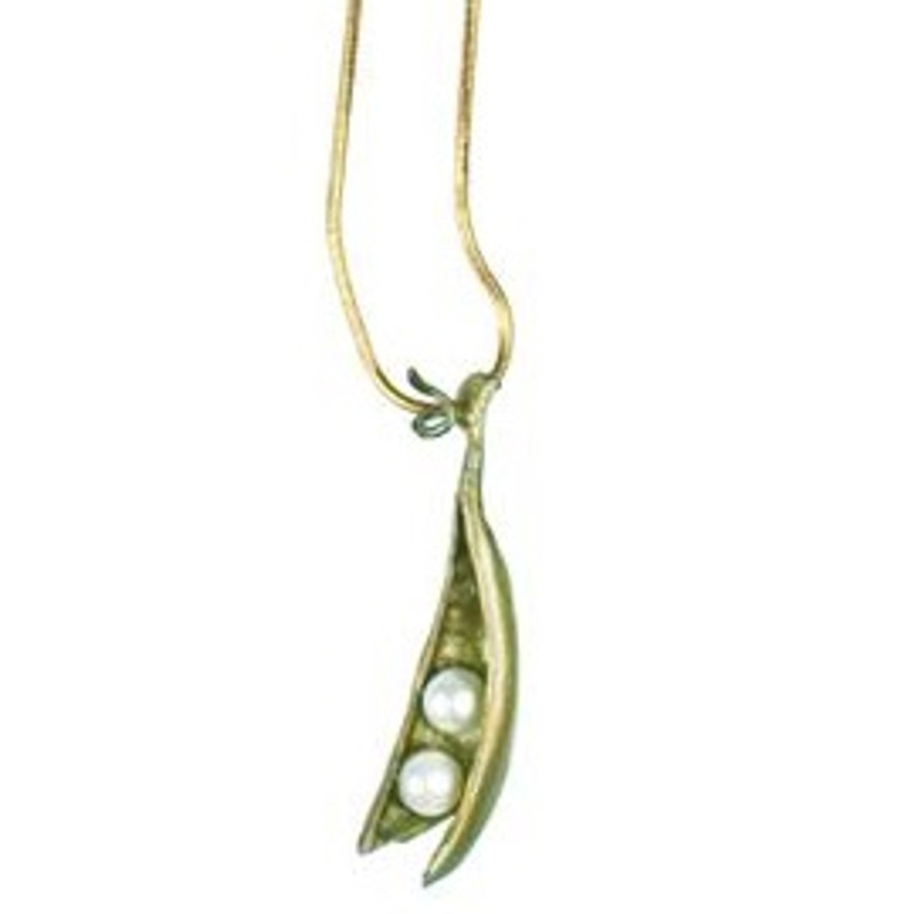 Peapod necklace discount