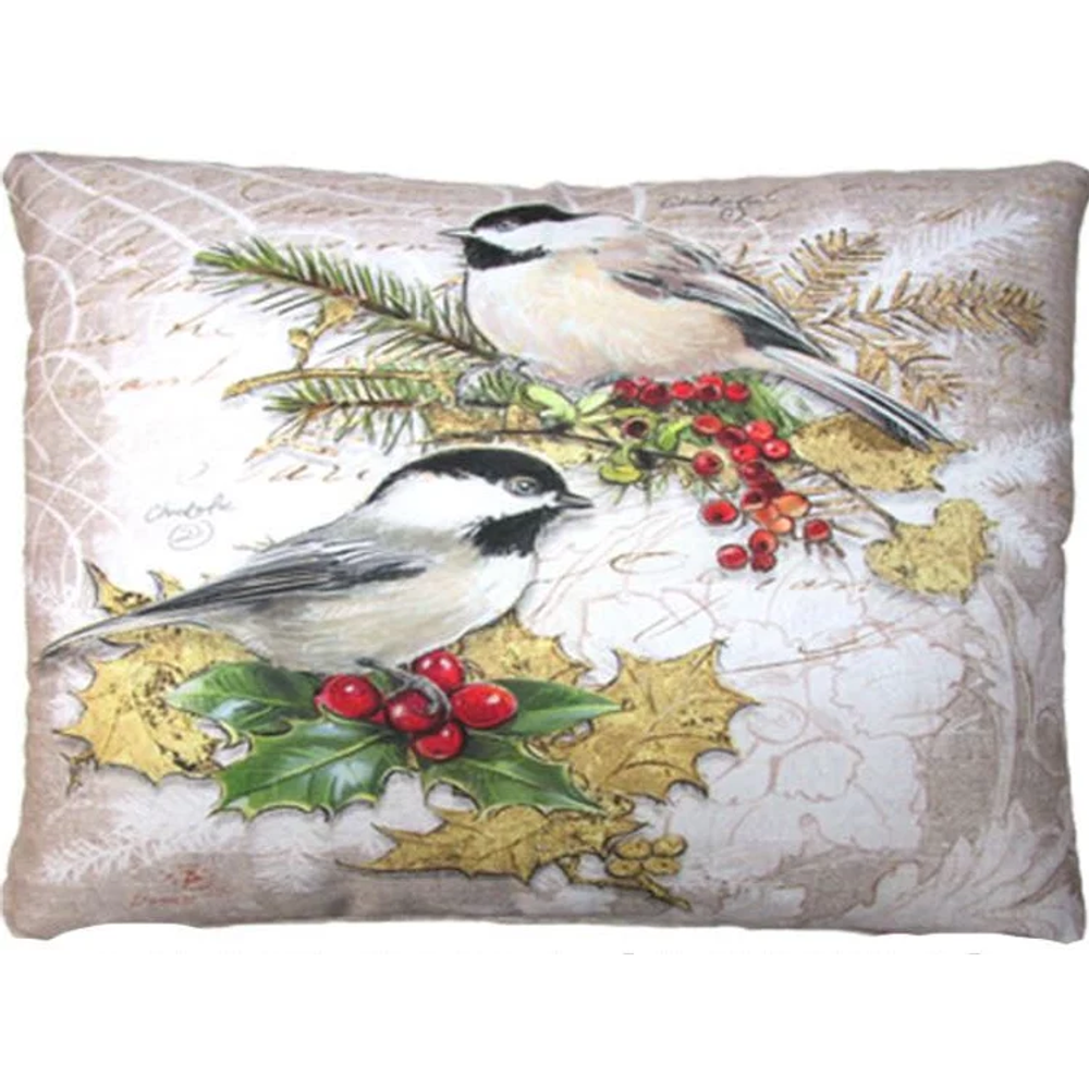 Birds and Holly 19x24 | Magnolia Casual | MCCBCDHP