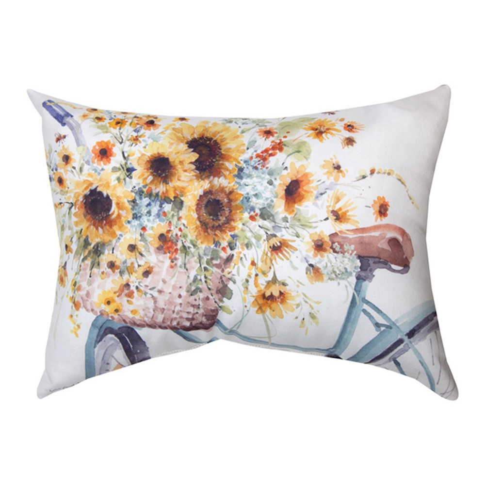 Sunflowers Forever Indoor/Outdoor Pillow | Manual Woodworkers | SHSFL