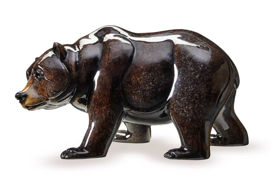 Bear Sculpture Imago Onyx Walk About Mill Creek Studios 