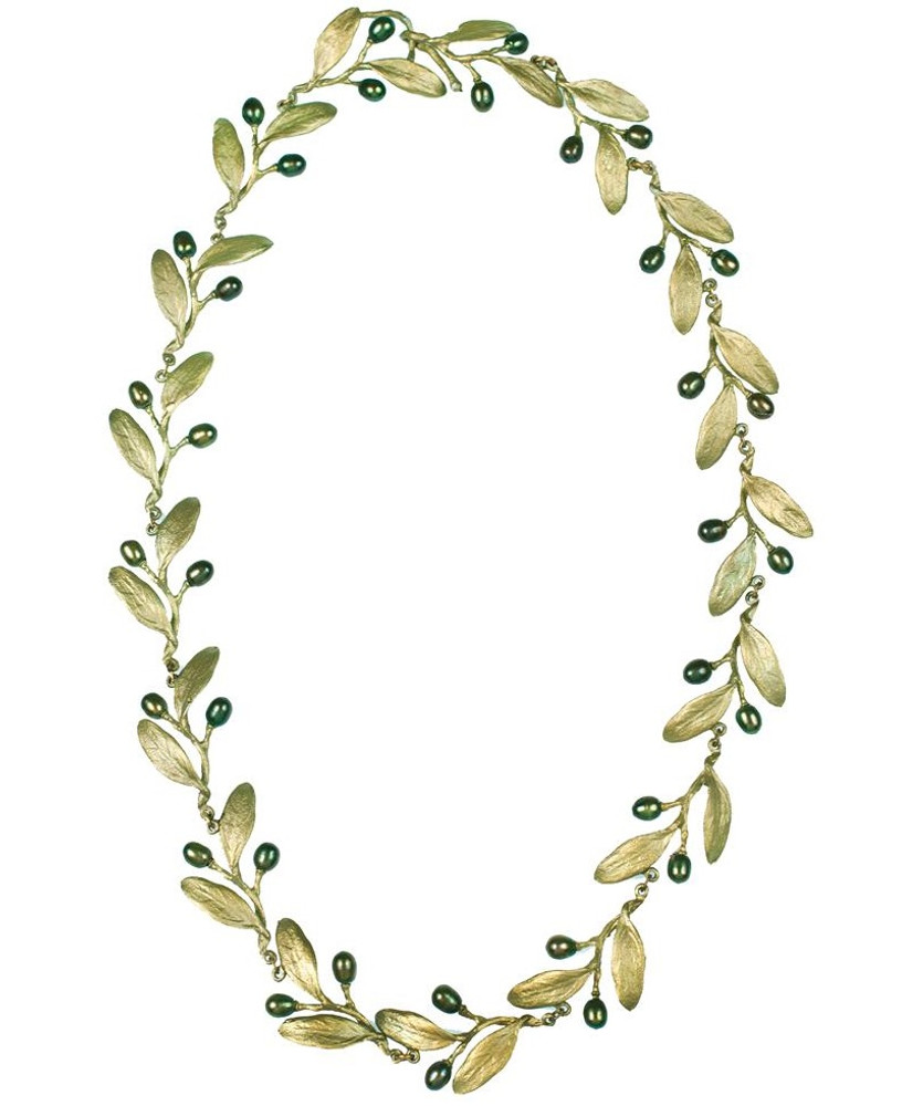 Olive Necklace | Michael Michaud Jewelry | SS8147bzop