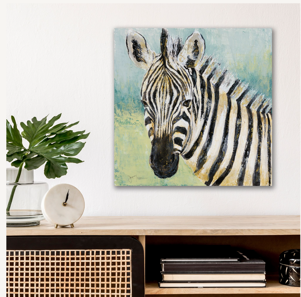 Zebra Wrapped Canvas | CTSM-AM191