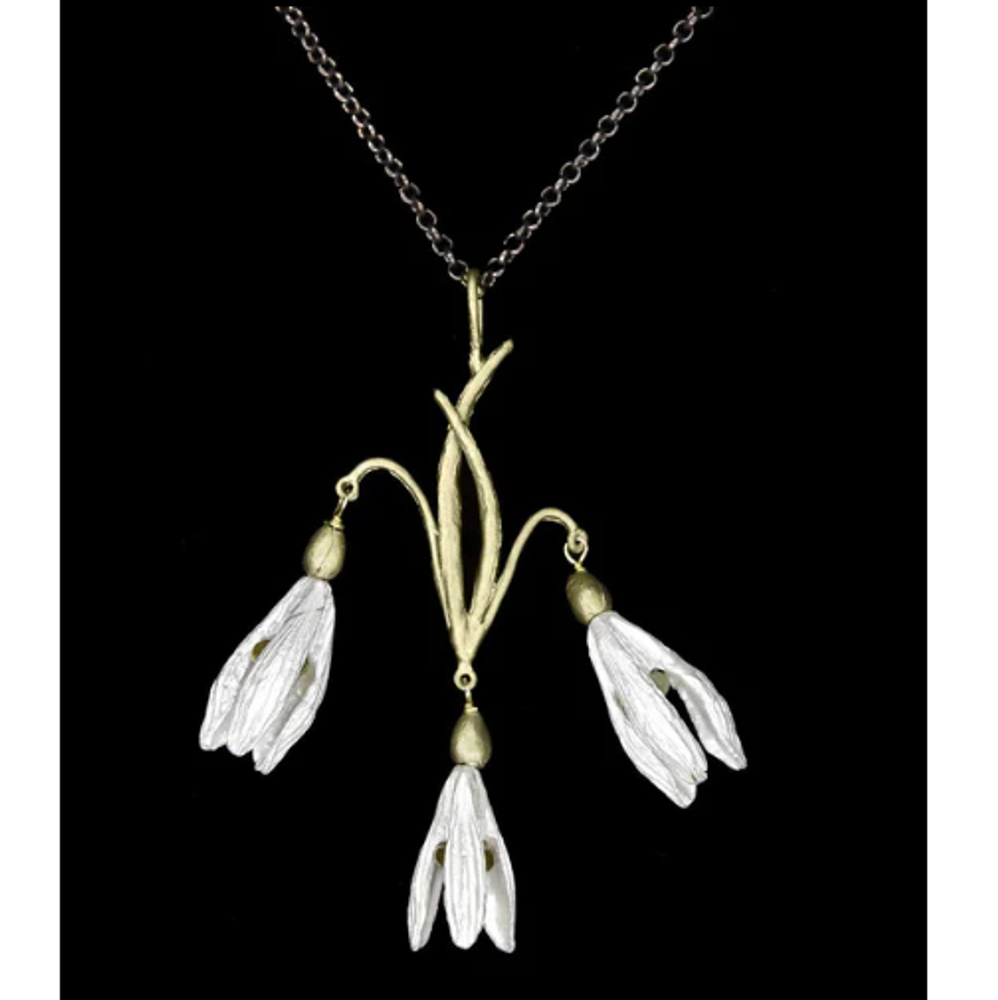 Snowdrops 24 inch Adjustable Pendant Necklace