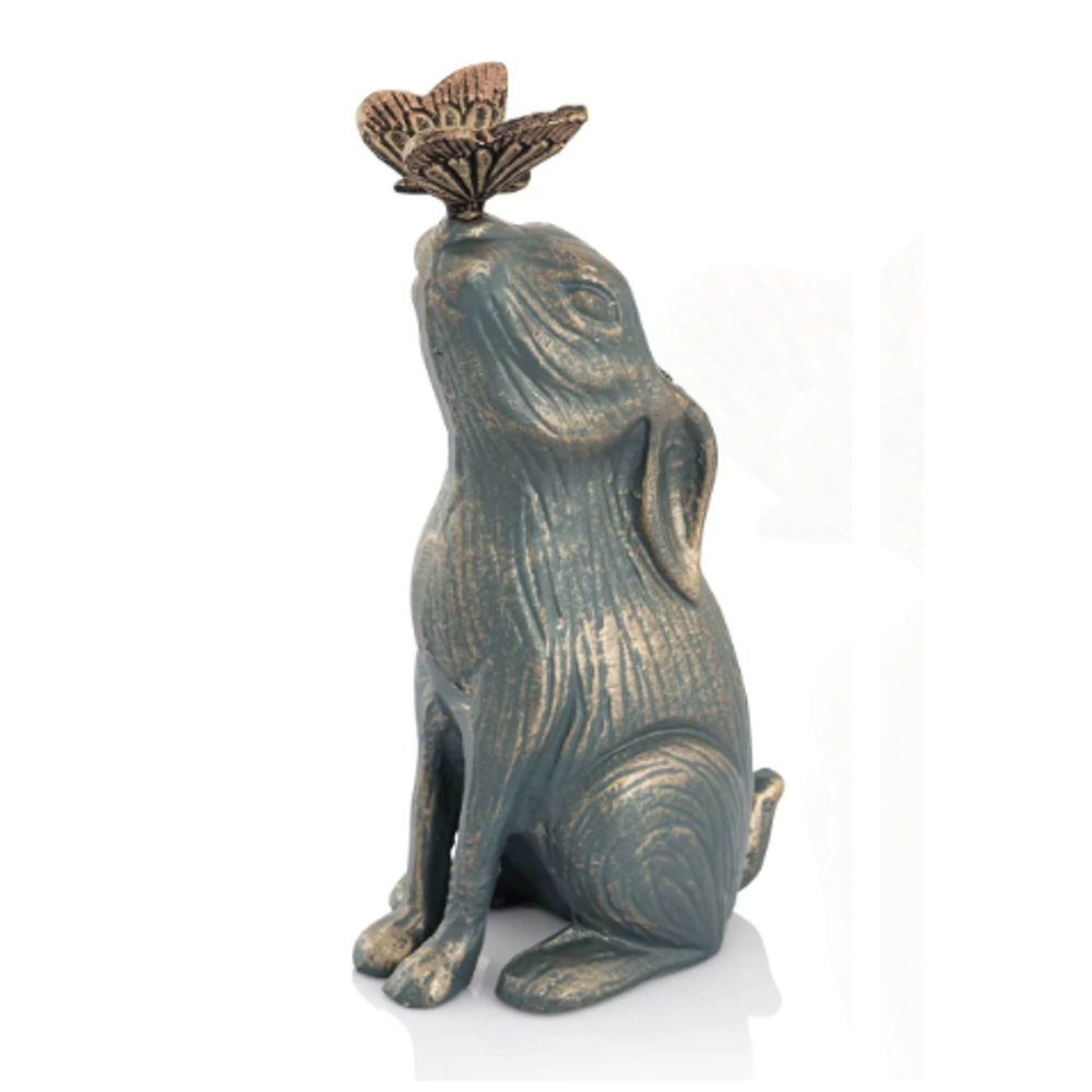  Curiosity Bunny Garden Sculpture