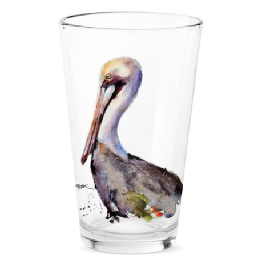 Set of 4 Pelican Pint Glasses
