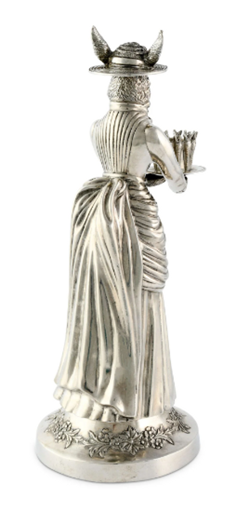  Lady Hare Tall Candlestick