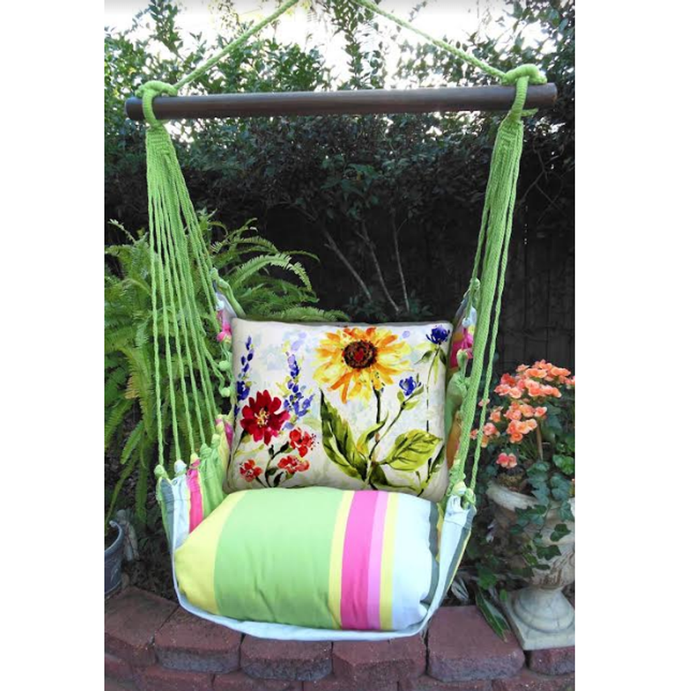 Magnolia Hammock Chair Swing "Flower Power"