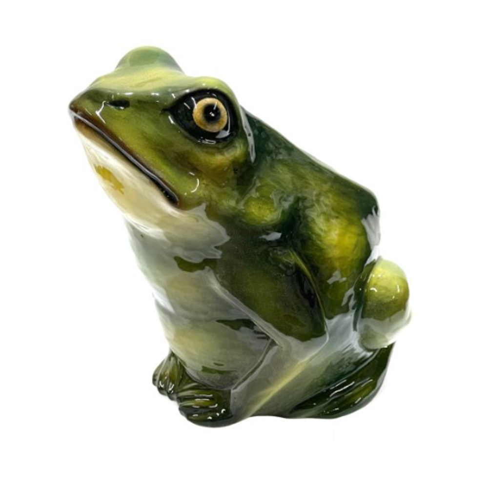 Frog Ceramic Sculpture | Intrada Italy | ANI2348