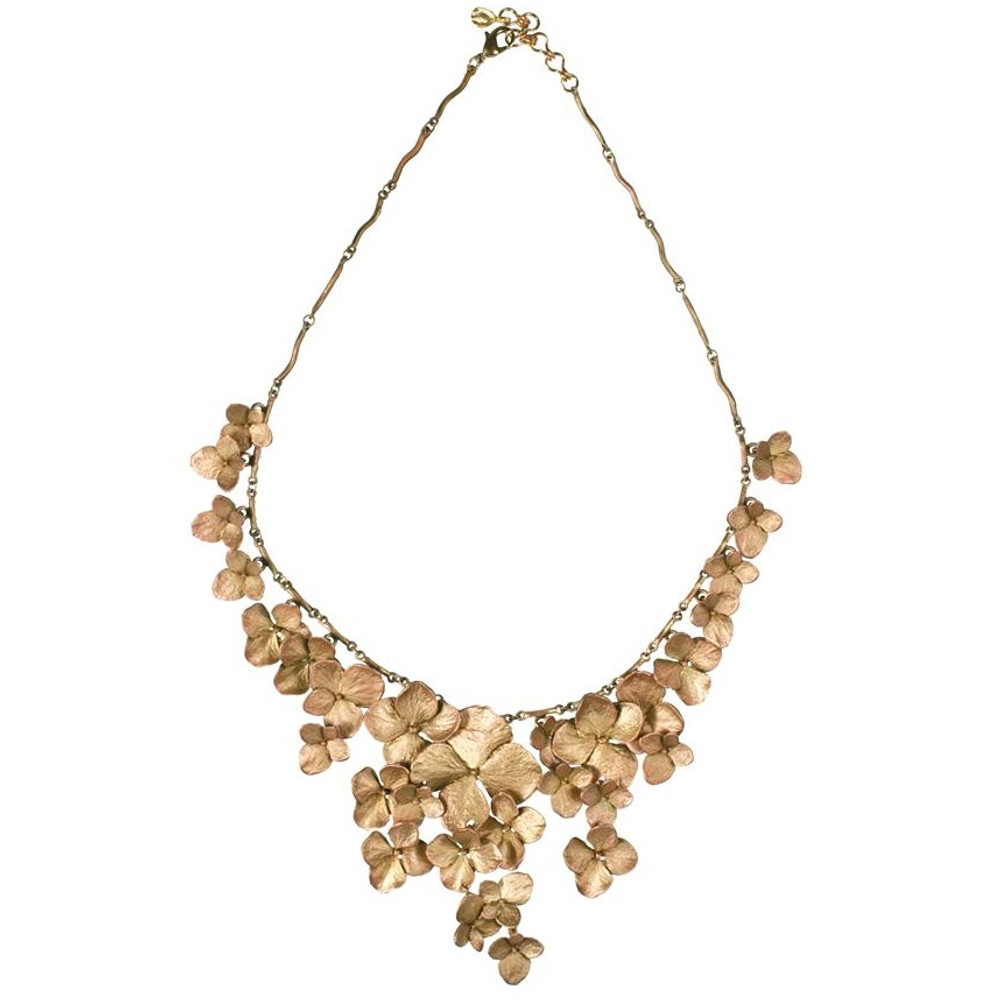 Hydrangea Petals Necklace | Michael Michaud Jewelry | SS8336BZ