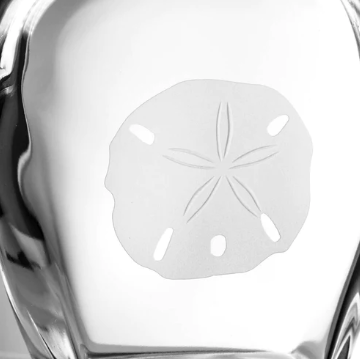 Rolf Glass Sand Dollar Whiskey Decanter - Thumbnail 5