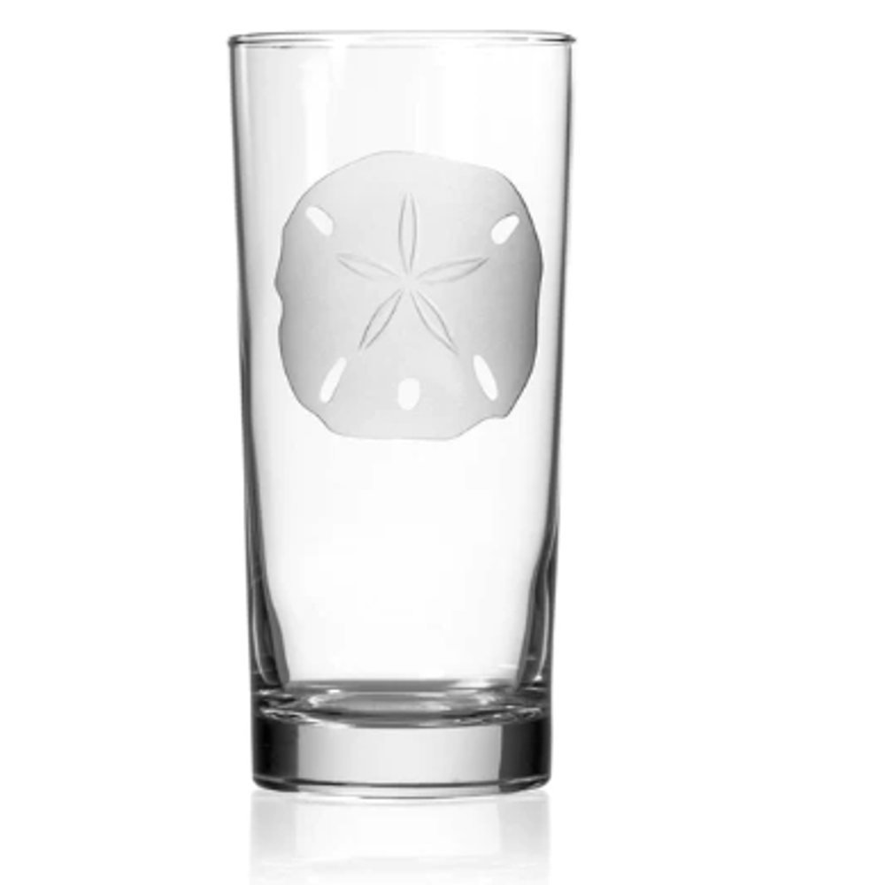 Sand Dollar Iced Tea Glass Set of 4 | Rolf Glass | 250014