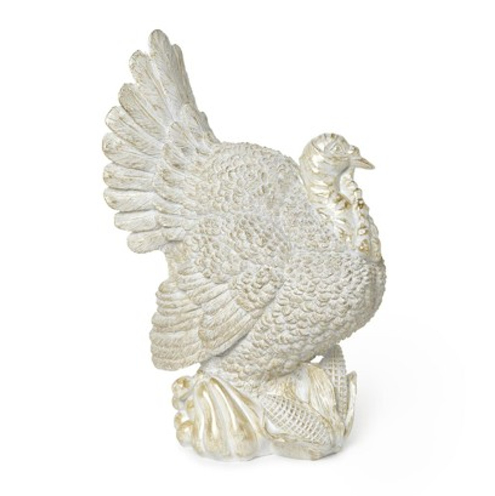 Gold Leaf Turkey Centerpiece | TC82573