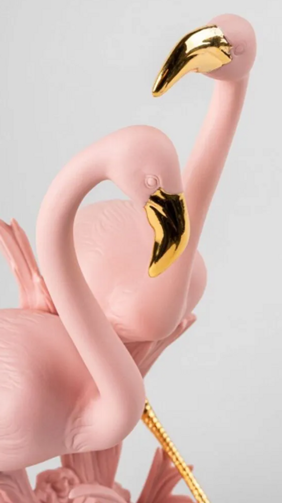 Pink Flamingo Porcelain Figurine | Lladro | LLA01009675