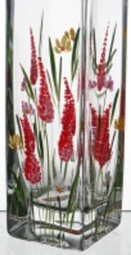 Full Spring European Mouth Blown Lead Free Crystal Vase | WOM-GD071G003