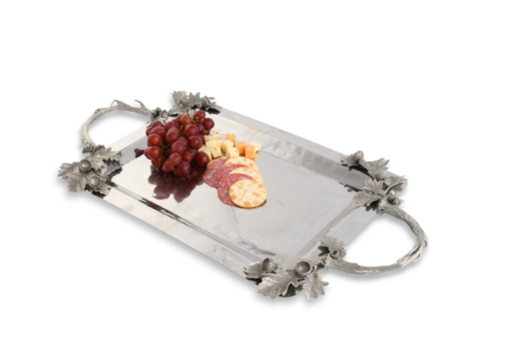 Fall Antler Stainless Steel Tray | Vagabond House | VHCB818FA