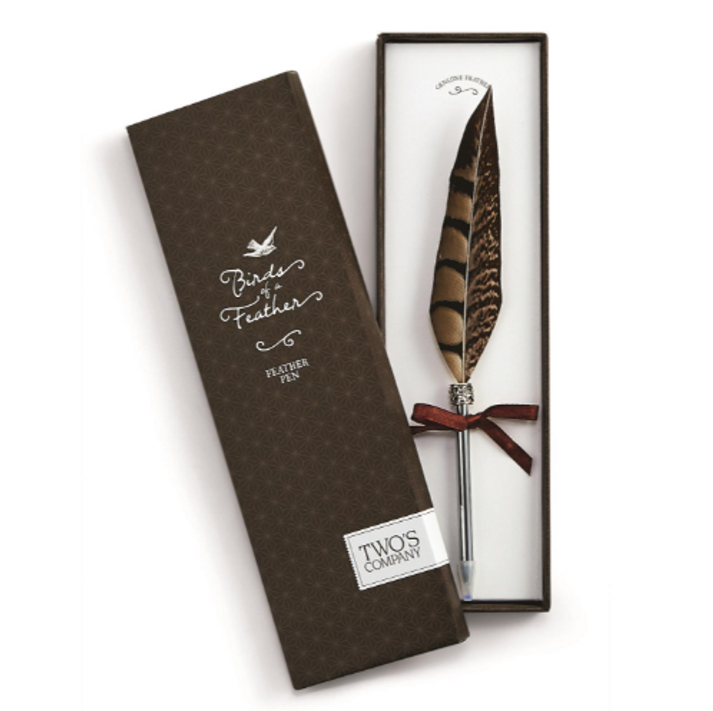 Vintage Feather Pin in Gift Box | TC52845-20