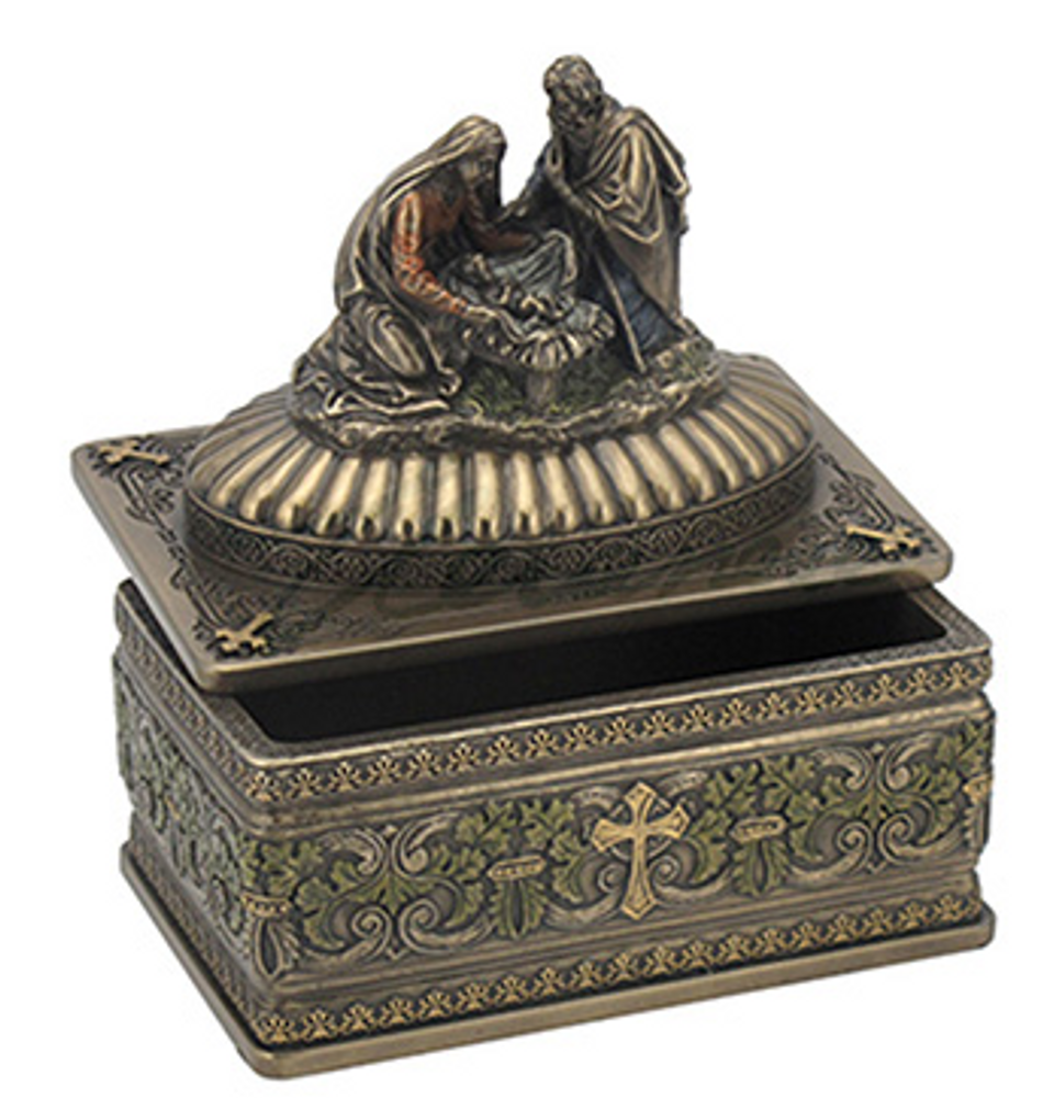 Bronze Nativity Box | USIWU76586A4
