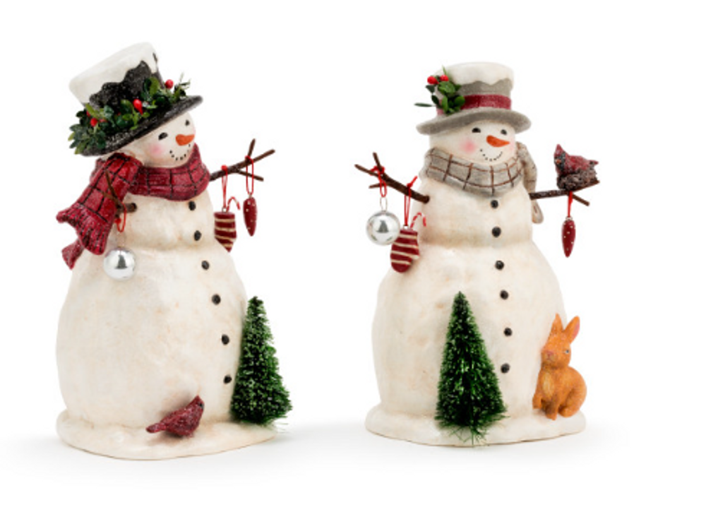  Pair of Snowmen Figurines | BSC2020210010