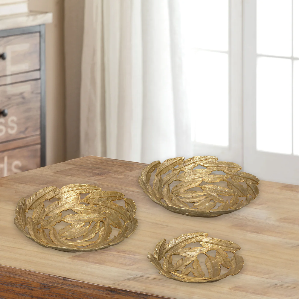 Feather Trays Set of 3 | 41101 | SPI Home