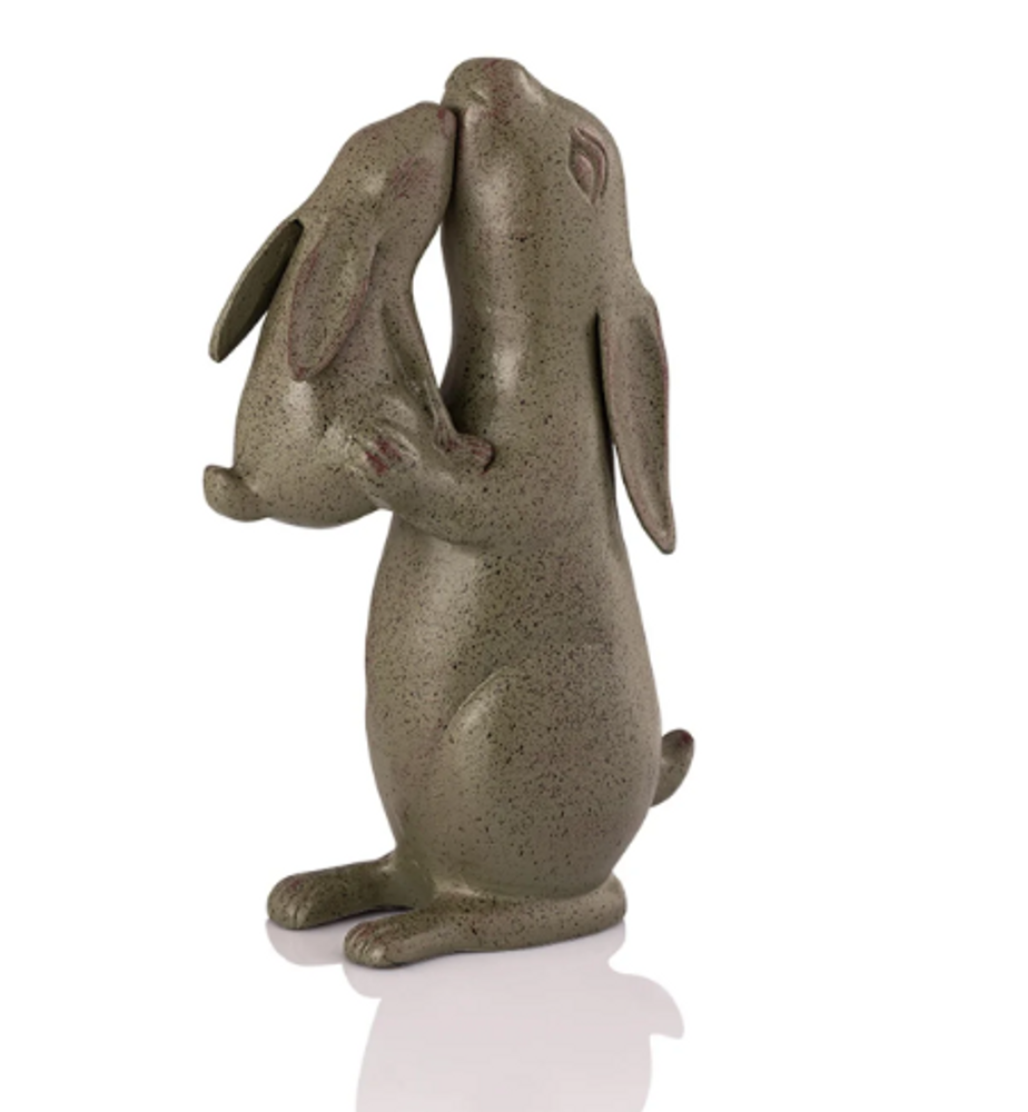 Rabbit Garden Sculpture "Sharing a Moment" | SPI53045