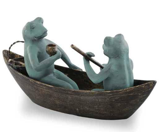 SPI Home Frog Garden Sculpture - Thumbnail 3