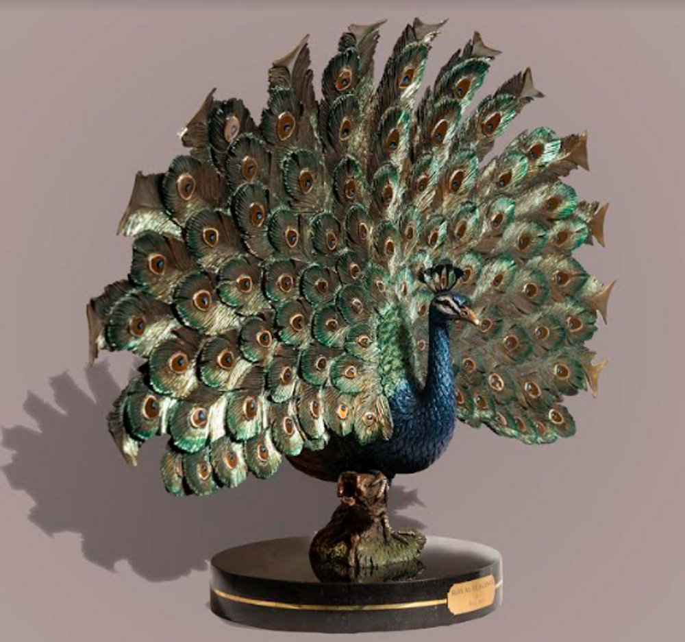 Peacock Bronze "Royal Elegance" | BBSPEA-ROYALE