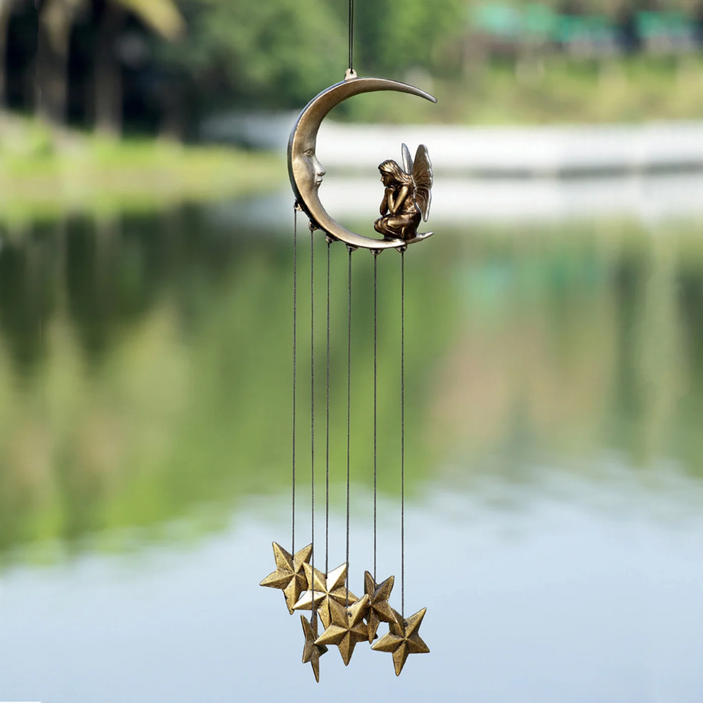 SPI Home Moon and Fairy Wind Chime - Thumbnail 2